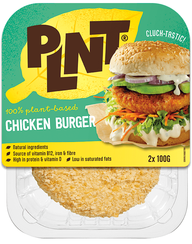 PLNT - Plant-based Chicken Burger