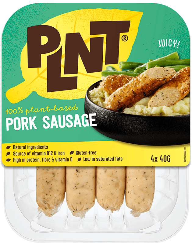 PLNT - Plant-based Pork Sausage