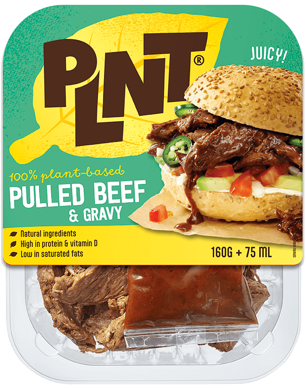 PLNT - Plant-based Pulled Beef & Gravy