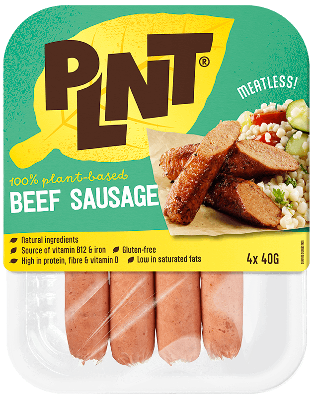 PLNT - Plant-based Beef Sausage
