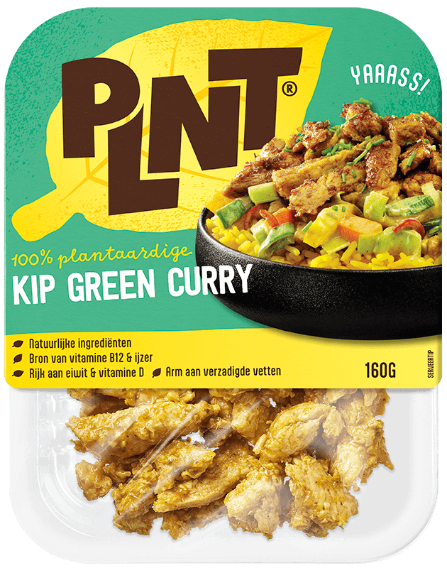 PLNT - Plantaardige Kip Green Curry