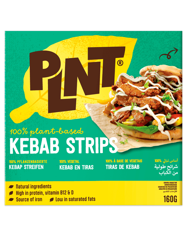 PLNT - Frozen Kebab Strips (EN)