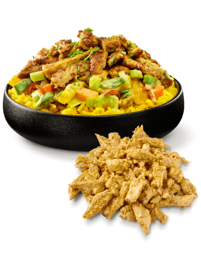 Chicken Strips Green Curry