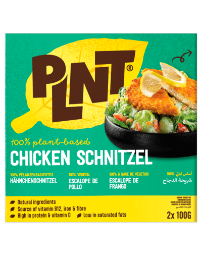 PLNT - Frozen Chicken Schnitzel (EN)
