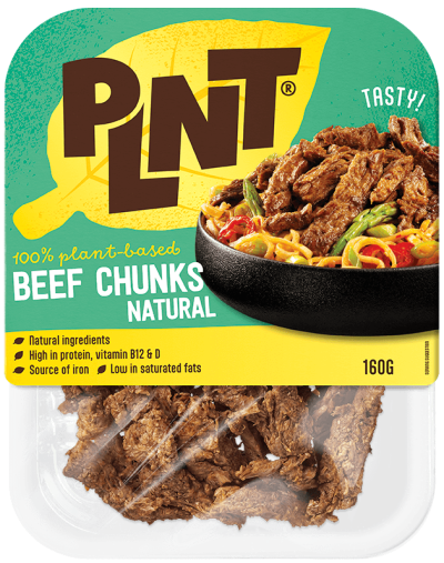 PLNT - Plant-based Beef Chunks Natural