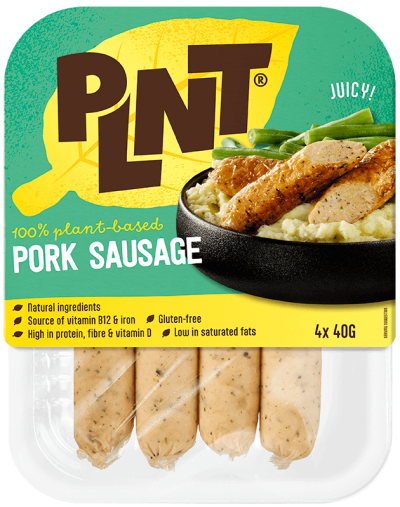 PLNT - Plant-based Pork Sausage