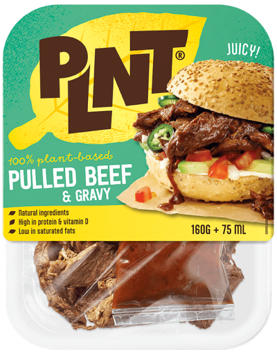 PLNT - Plant-based Pulled Beef & Gravy